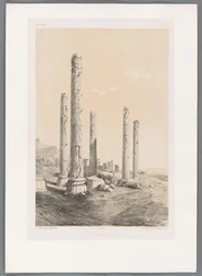 Ruins of Persepolis from Persépolis, Persian Landscapes, Perse moderne