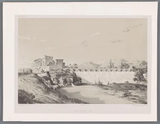 Waterfall of Band Amir on the Plain of Persepolis (Persian Landscapes)