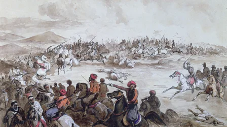 Capture of the Tribe of Abd el-Kader by Henri d