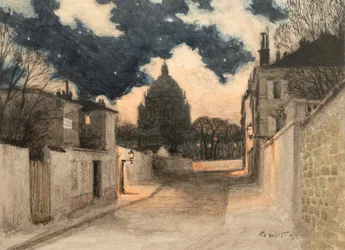 Starry night over Montmartre, 1897