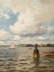 E. Dücker, Summer Day by the Water