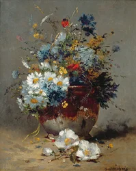 Daisies and Cornflowers