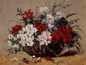 Basket of Summer Flowers