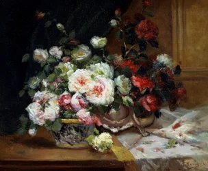 Pot of Roses