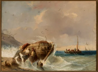 Fishing Boat on the Seashore