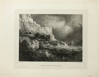 Near Dieppe, plate one from Six Marines