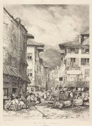 Rue des Gras in Clermont