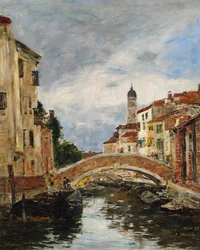 A Small Venetian Canal