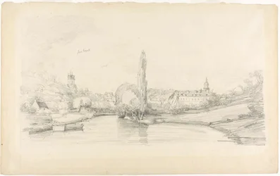 Canal Scene Near Brussels