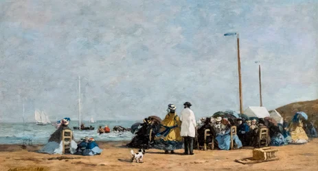 Crinolines on the Beach