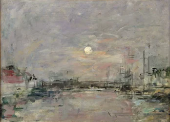 Dusk on the Commercial Dock at Le Havre