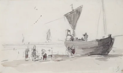 Fishing Boat on the Beach