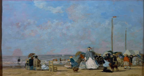 On Trouville Beach