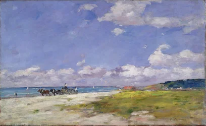 The Beach at Trouville, c. 1887-96