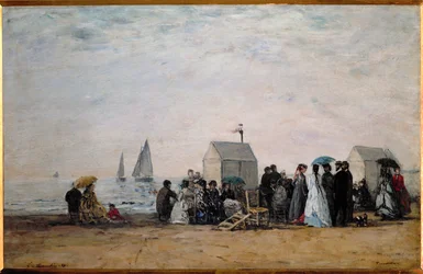 The Beach at Trouville