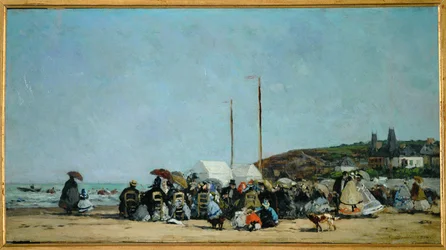 The Beach at Trouville