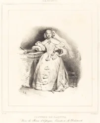 Costume of Paquita in the Queen of Spain