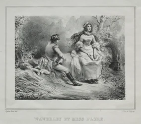 Picturesque Views of Scotland: Waverly and Miss Flora