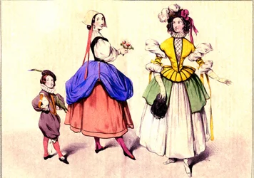 Wearing Fancy Dress