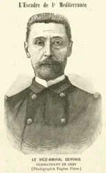 Vice-Admiral Gervais, Commander of the French Mediterranean Fleet