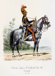 Chevau-Légers de la Garde du Roi, Trumpeter