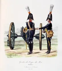 Gardes-du-Corps de Roi, Artillery
