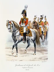 Gendarmes de la Garde du Roi, Capitaine-Lieutenant