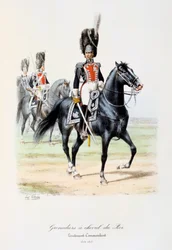 Grenadiers à Cheval du Roi, Lieutenant-Commandant