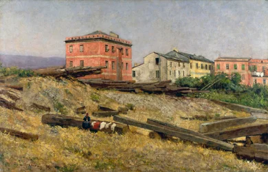 Houses in the Ligurian Apennines