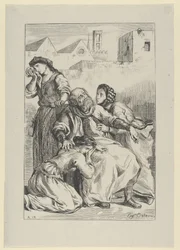 Death of Goetz von Berlichingen, 1845
