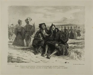 Faust and Wagner, from Faust