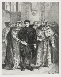 Hamlet: The Queen Endeavors to Console Hamlet