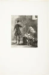 Hamlet and Ophelia