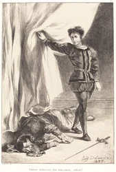 Hamlet and the Body of Polonius Act III, Scene IV