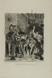Mephistopheles at the Students