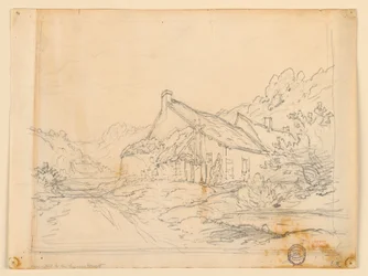 Peasant Houses in a Valley