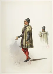 Saint-Saëns - Henry VIII - Costume Designs - Lacoste - 12. Costume