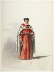 Saint-Saëns - Henry VIII - Costume Designs - Lacoste - 25. Costume