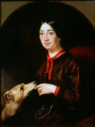 Portrait of the Singer and Composer Pauline Viardot