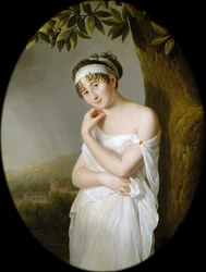 Portrait of Madame Récamier, née Julie Bernard 1777-1849