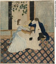 Family Group at Piano