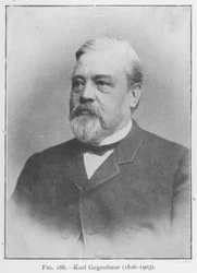 Karl Gegenbaur (1626-1903), portrait
