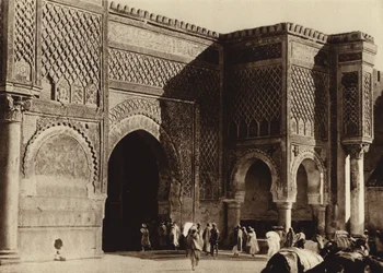 Meknes, Palace Gate, Bab Mansour