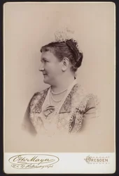 Portrait, Last Queen of Saxony, Formerly Princess Carol of Sweden