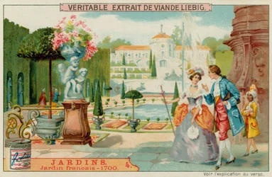 A French Garden of 1700s
