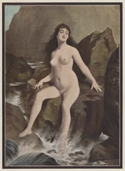 A Siren, a Creature from Greek Mythology