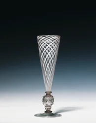 A Faon de Venise Latticinio Flute