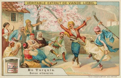Albanian dancers in Turkey