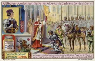 Alberico da Barbiano, Count of Cunio