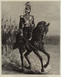Alfonso XII, King of Spain, in the Uniform of the 15th Schleswig-Holstein Uhlans
